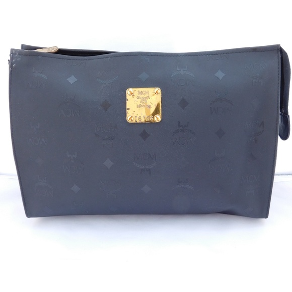 MCM Handbags - Vtg Authentic MCM Munchen Logos CLUTCH POUCH